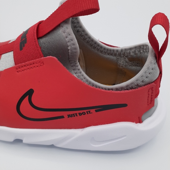 NIKE FLEX RUNNER 2 RED/ BLACK NIB VARIOUS SIZES BOYS TODDLER SHOES SNEAKERS - Picture 6 of 8